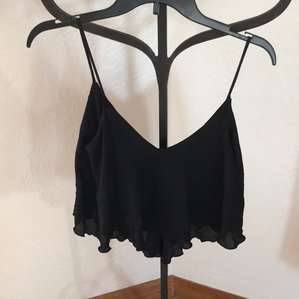 Crop top with built in bra